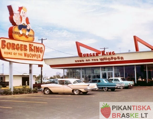 “Burger King“ 60-aisiais